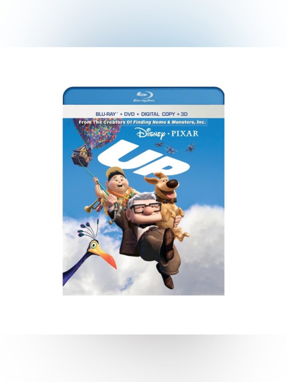 Up Five-Disc Combo: Blu-ray 3D/ Blu-ray/ DVD + Digital Copy - Preowned